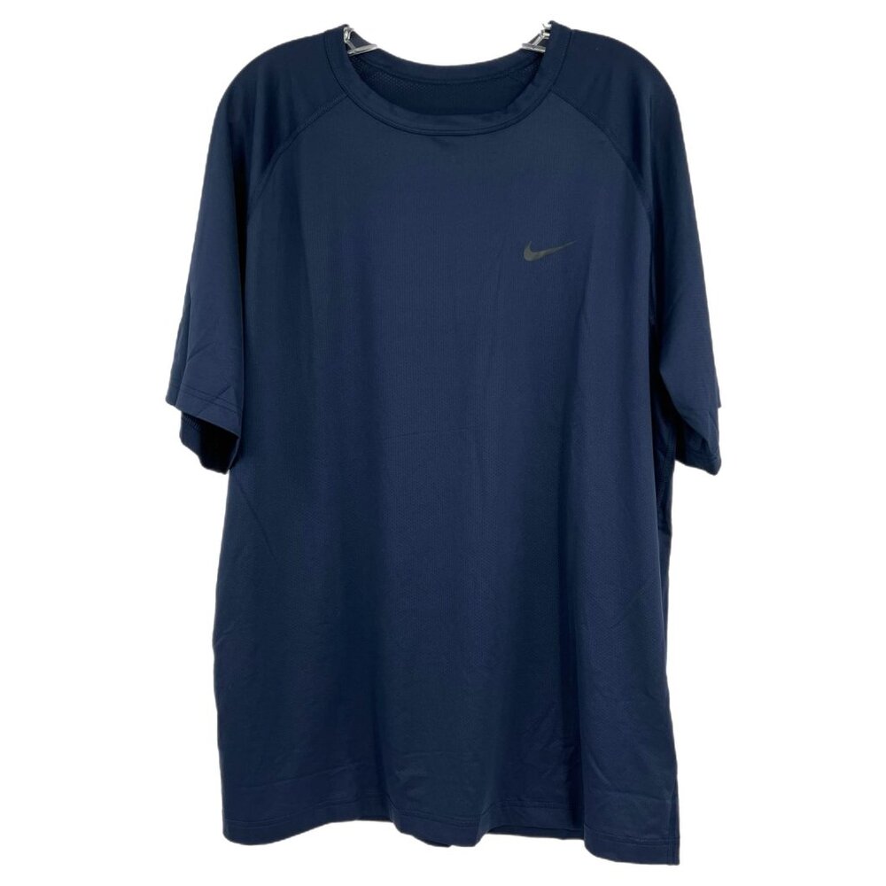 Nike Blue Dri-Fit Classic Short Sleeve Tee | Size L